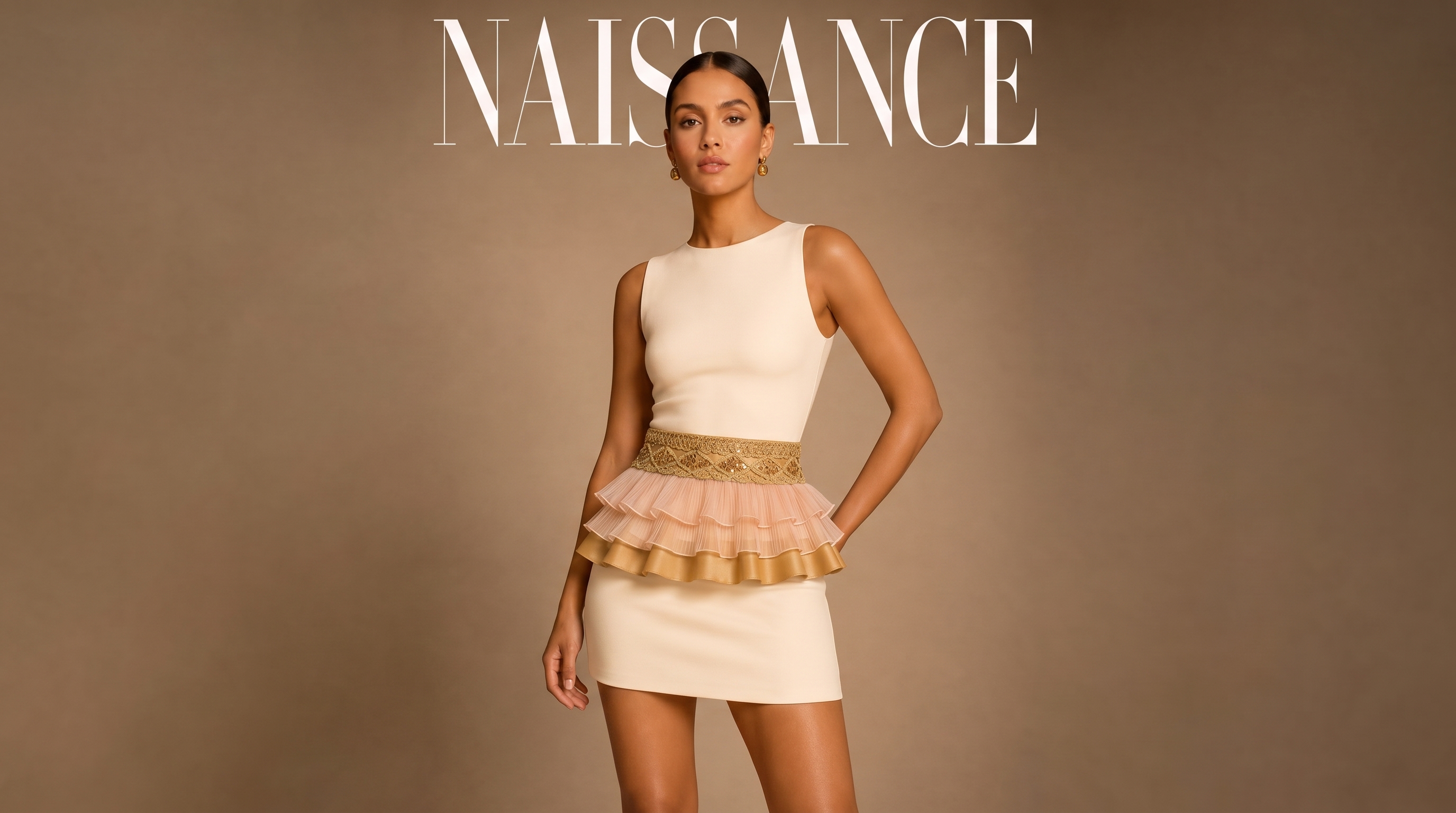 Naissance peplum belt editorial
